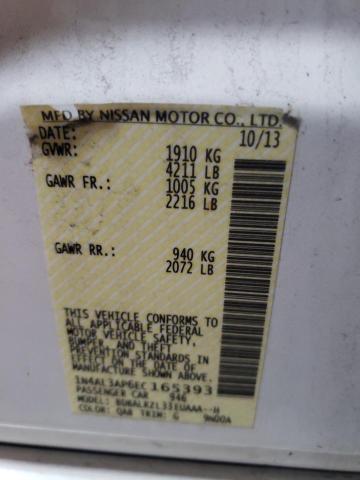 2014 NISSAN ALTIMA 2.5 1N4AL3AP6EC165393
