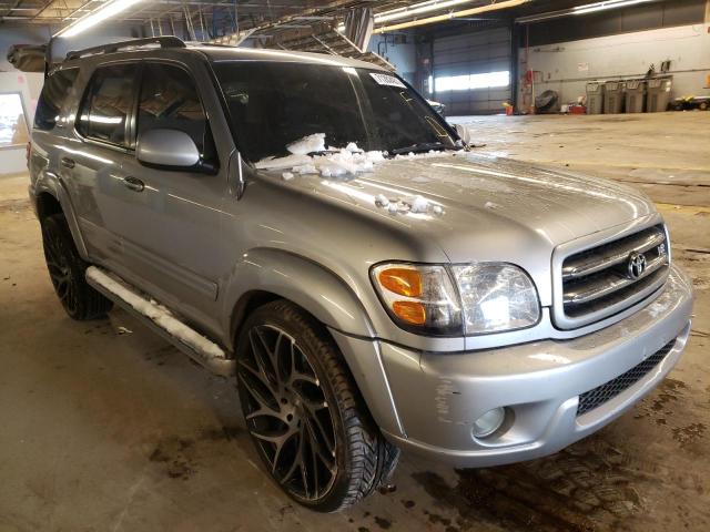 Salvage cars for sale from Copart Wheeling, IL: 2001 Toyota Sequoia LI