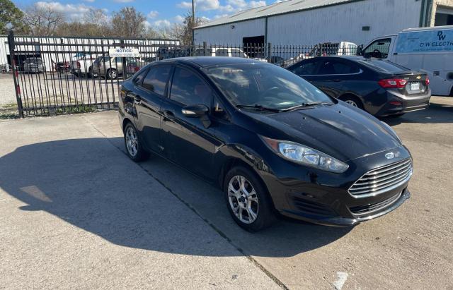 Salvage cars for sale from Copart Houston, TX: 2015 Ford Fiesta SE