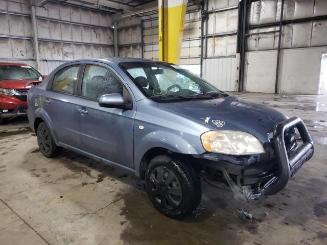 Salvage cars for sale from Copart Woodburn, OR: 2007 Chevrolet Aveo Base