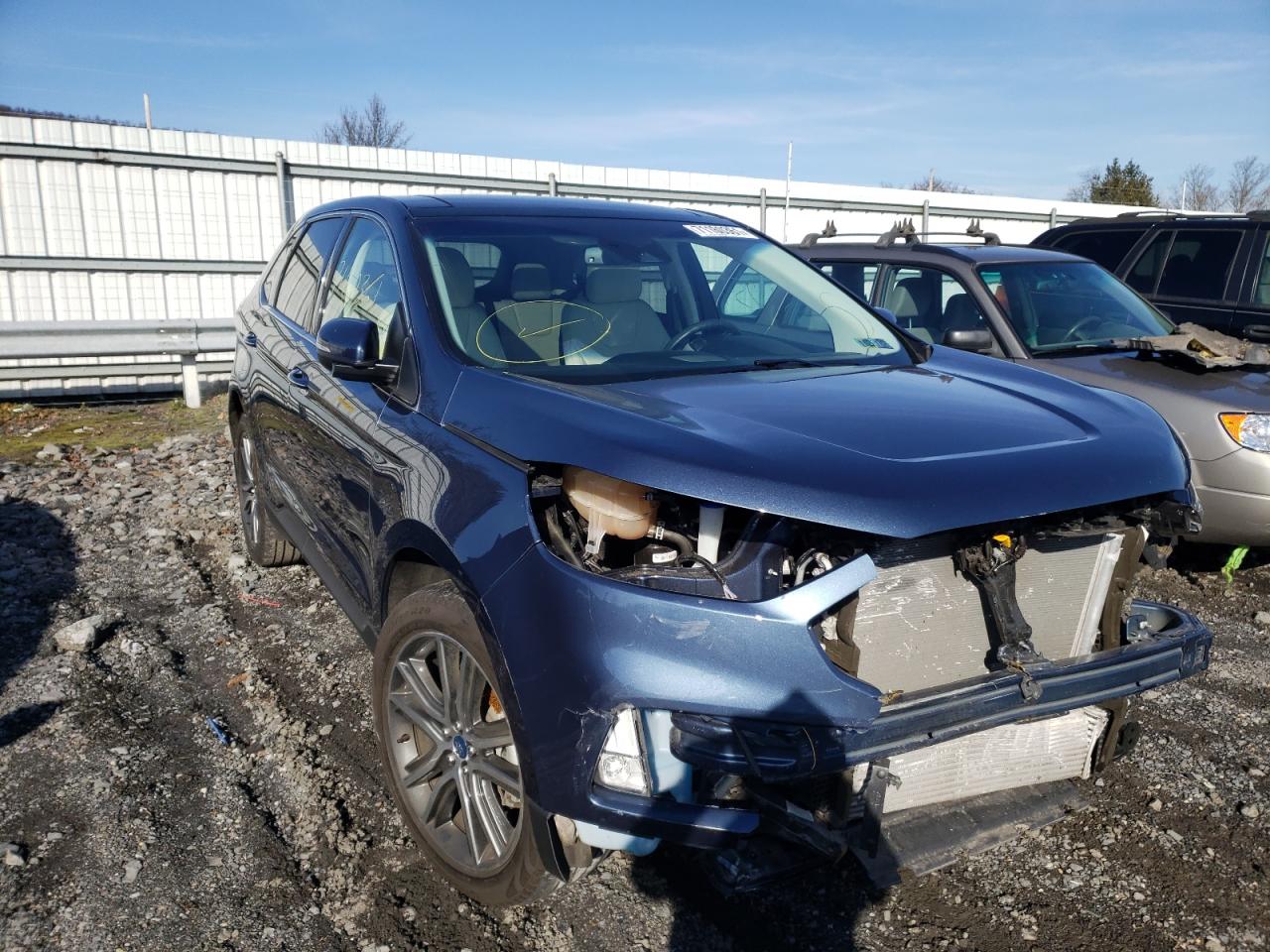 2FMPK4K92KBB66450 FORD EDGE TITAN 2019