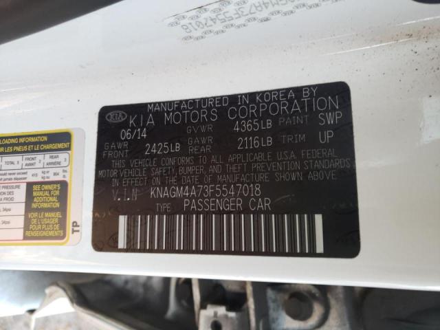 2015 KIA OPTIMA LX - KNAGM4A73F5547018