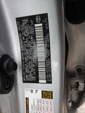 2010 TOYOTA PRIUS III JTDKN3DUXA0188861