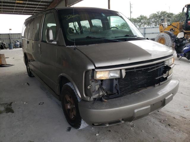 Salvage cars for sale from Copart Homestead, FL: 2001 Chevrolet Express G1