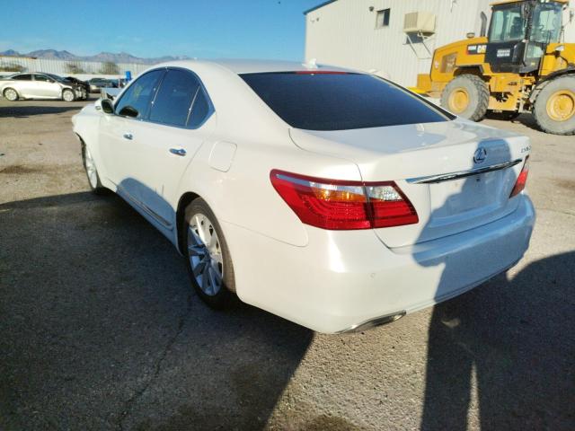 2012 LEXUS LS460 JTHBL5EFXC5112790