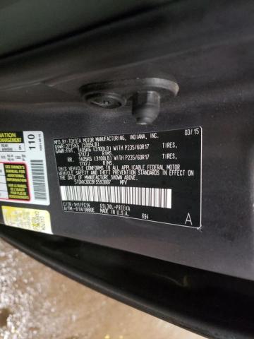 2015 TOYOTA SIENNA LE 5TDKK3DC9FS593887