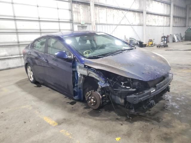 Salvage cars for sale at Woodburn, OR auction: 2012 Hyundai Elantra GL
