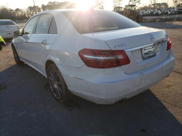 2011 MERCEDES-BENZ E CLASS WDDHF8HB1BA303457