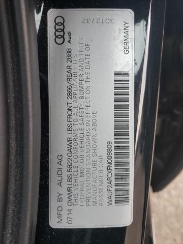 2015 AUDI S6 WAUF2AFCXFN009809