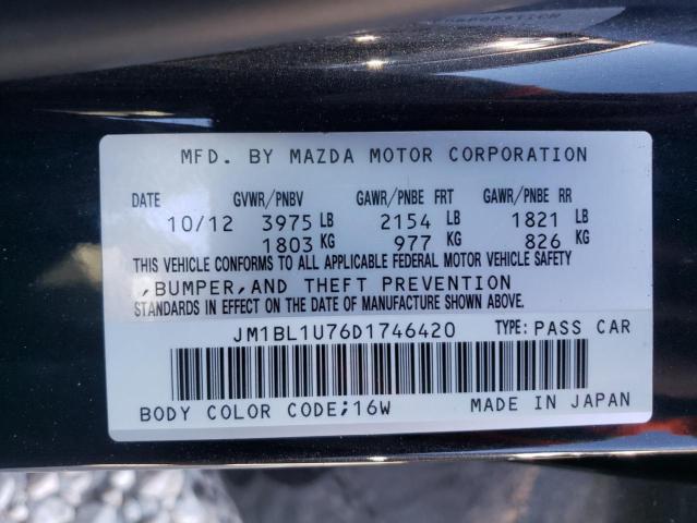 JM1BL1U76D1746420 Mazda 3 I 2013. Фото: 9