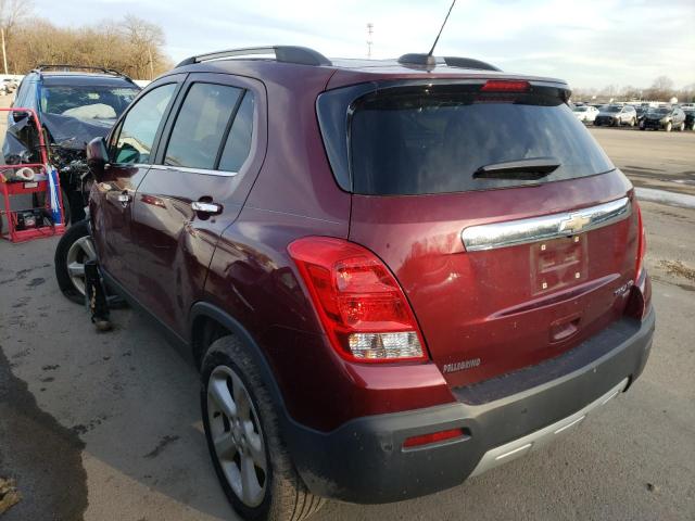 2016 CHEVROLET TRAX LTZ 3GNCJRSB4GL163400