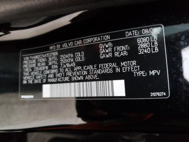 2010 VOLVO XC90 3.2 YV4982CZ4A1537968