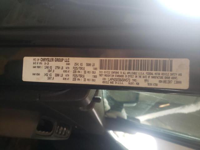 2011 JEEP LIBERTY SP 1J4PN2GK5BW504573