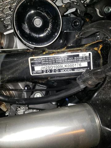 2020 HONDA CRF1100 D JH2SD1009LK000176