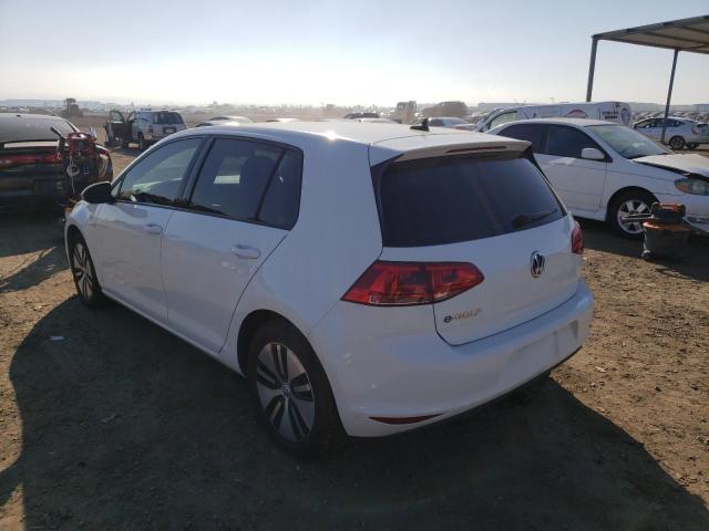 2016 VOLKSWAGEN E-GOLF SE WVWKP7AU2GW914210