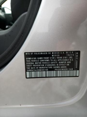 2016 VOLKSWAGEN JETTA SE - 3VWD67AJ2GM265166