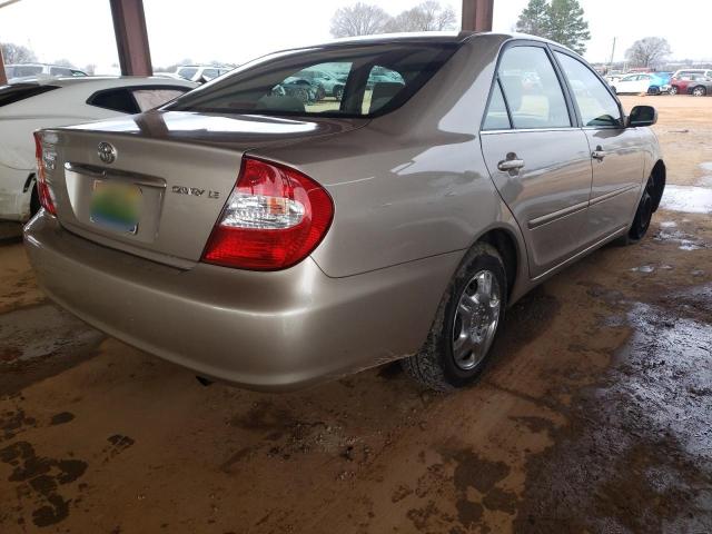 2004 TOYOTA CAMRY LE - Right Rear View