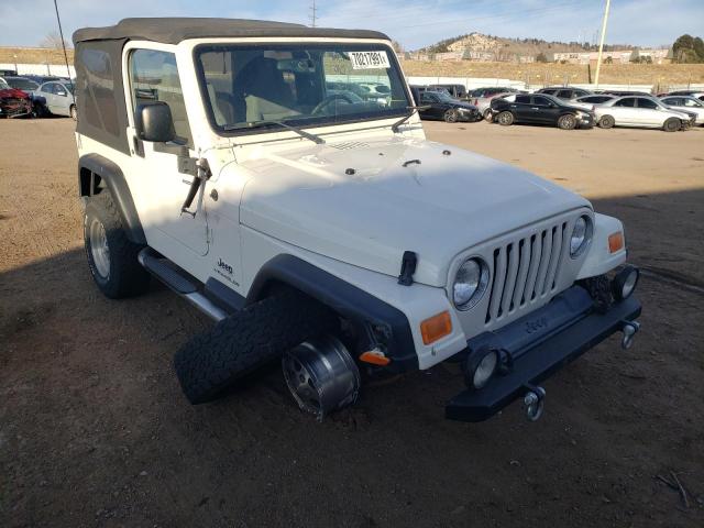 Jeep salvage cars for sale: 2003 Jeep Wrangler