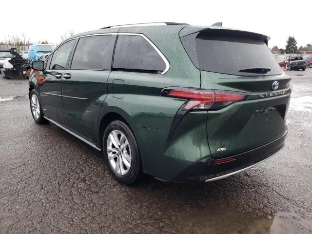 2021 TOYOTA SIENNA LIM 5TDZSKFC0MS002901