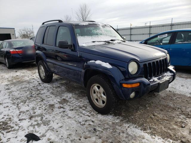 Salvage cars for sale from Copart Appleton, WI: 2002 Jeep Liberty LI