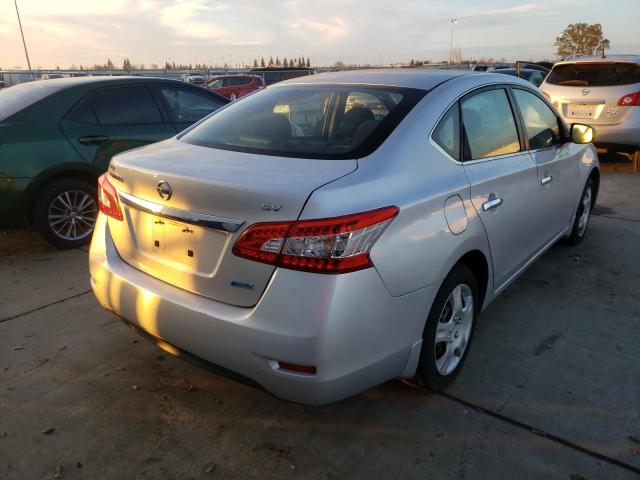 2014 NISSAN SENTRA S - Right Rear View
