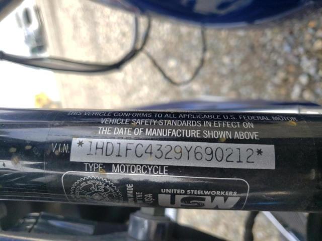 2009 HARLEY-DAVIDSON FLHTCU 1HD1FC4329Y690212