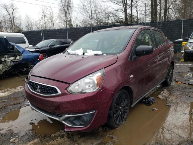 2019 MITSUBISHI MIRAGE LE ML32A5HJ2KH002596
