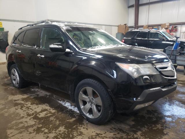Salvage cars for sale from Copart Nisku, AB: 2007 Acura MDX Sport