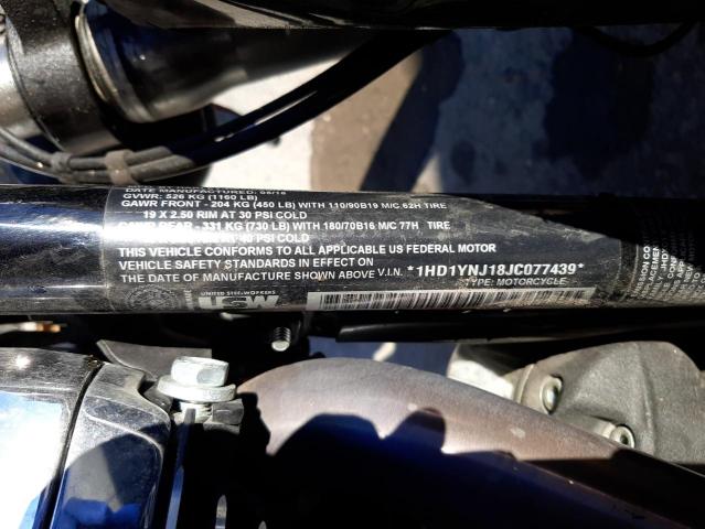 2018 HARLEY-DAVIDSON FXLR LOW R 1HD1YNJ18JC077439