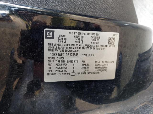2013 GMC YUKON SLE 1GKS1AE01DR170586