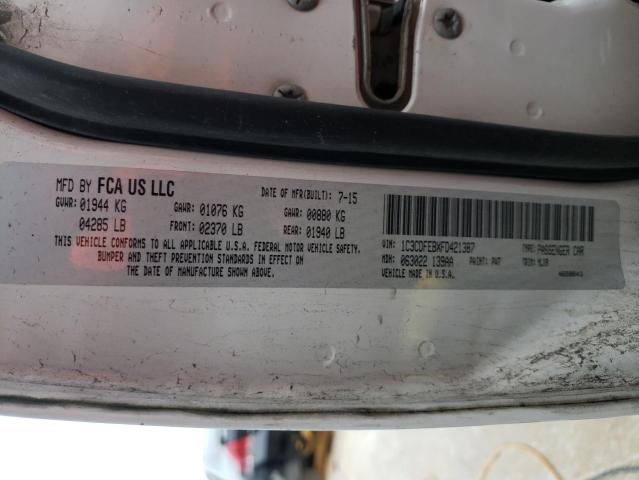 2015 DODGE DART GT 1C3CDFEBXFD421387