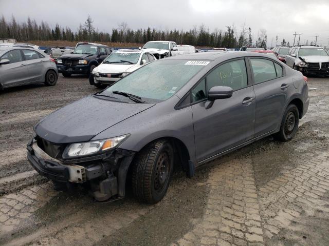 2HGFB2E53EH009378 Honda Civic Lx 2014. Фото: 1