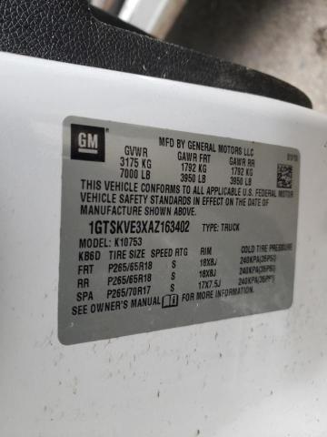 1GTSKVE3XAZ163402 Gmc Sierra K15 2010. Фото: 9