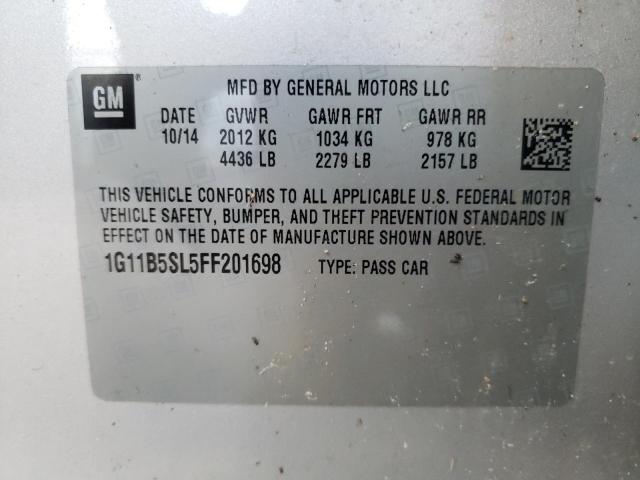 2015 CHEVROLET MALIBU LS - 1G11B5SL5FF201698