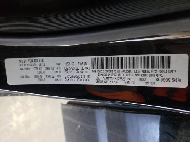 1C6SRFFT2LN177523 Ram 1500 Big H 2020. Фото: 9