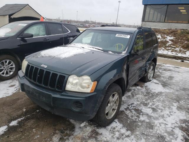 2005 JEEP GRAND CHER - Left Front View