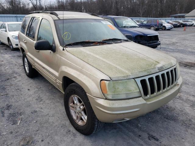 Jeep salvage cars for sale: 2000 Jeep Grand Cherokee