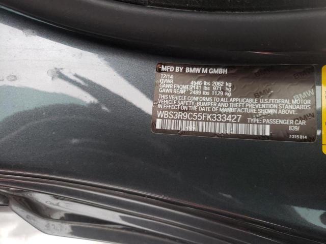 2015 BMW M4 WBS3R9C55FK333427