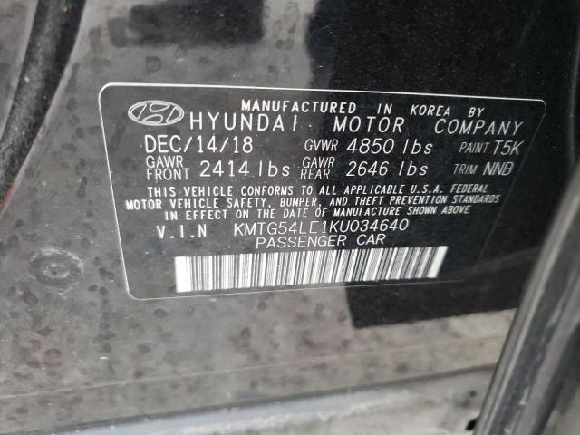 2019 GENESIS G70 ADVANC KMTG54LE1KU034640