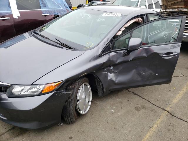 2012 HONDA CIVIC HF 2HGFB2F68CH321488