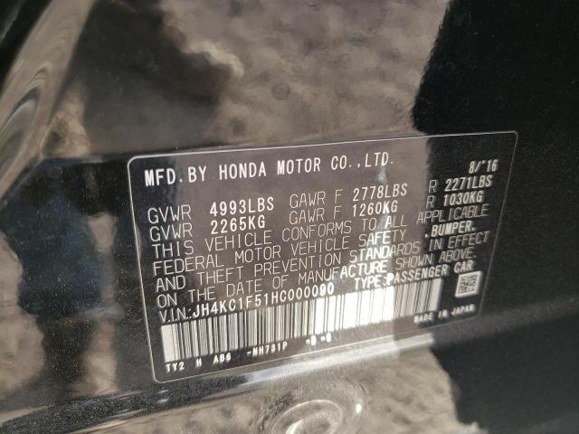 2017 ACURA RLX TECH JH4KC1F51HC000090