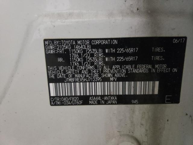2017 TOYOTA RAV4 LE JTMBFREV5HJ712395