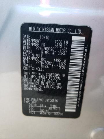 2011 INFINITI QX56 JN8AZ2ND1B9700615