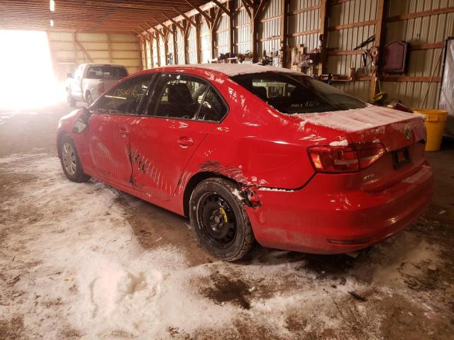 2015 VOLKSWAGEN JETTA BASE - 3VW2K7AJ8FM339000