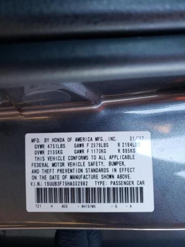 2017 ACURA TLX ADVANC 19UUB3F75HA002982