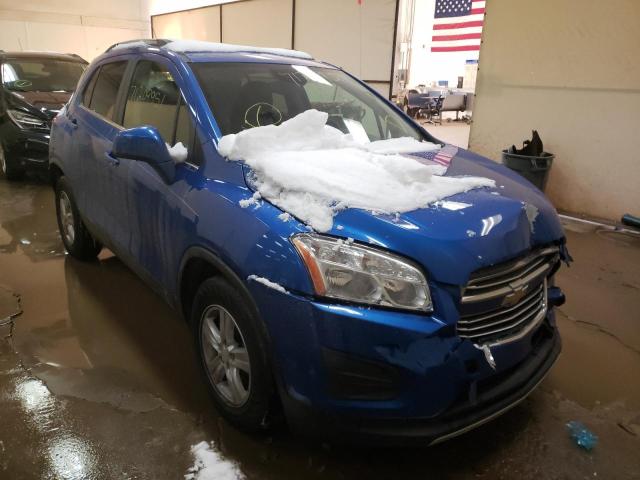 Vehiculos salvage en venta de Copart Davison, MI: 2016 Chevrolet Trax 1LT