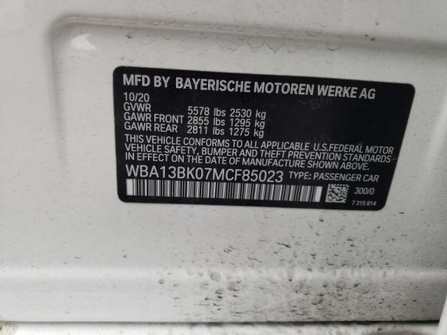 2021 BMW M550XI WBA13BK07MCF85023