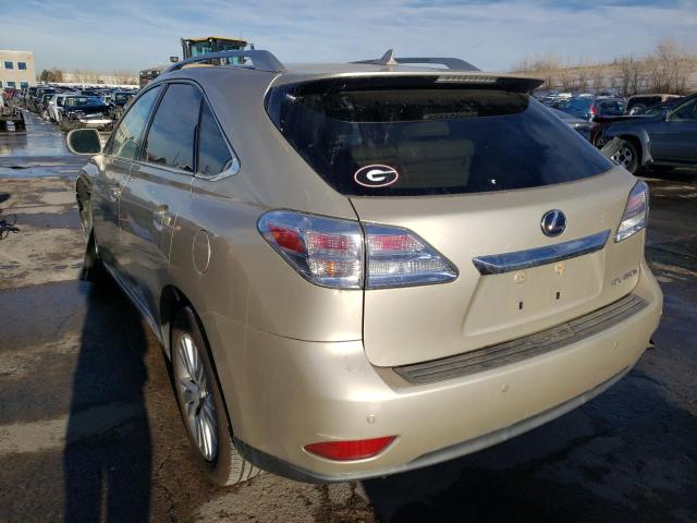 2011 LEXUS RX 450 JTJBC1BA6B2421558