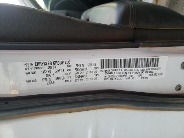 2013 DODGE DURANGO SS 1C4RDJFG5DC660240