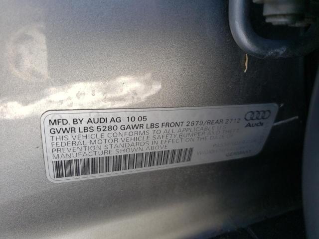 2006 AUDI A6 3.2 QUA WAUDH74F56N086111